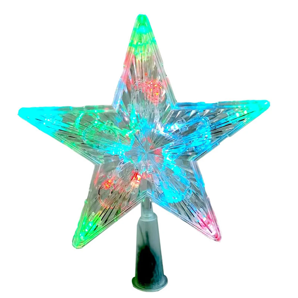 Christmas Stars Topper Tree Light Christmas Stars New Plastic Material European American Classical Style Beautiful Collocation
Christmas Stars Topper Tree Light Christmas Stars New Plastic Material European American Classical Style Beautiful Collocation
