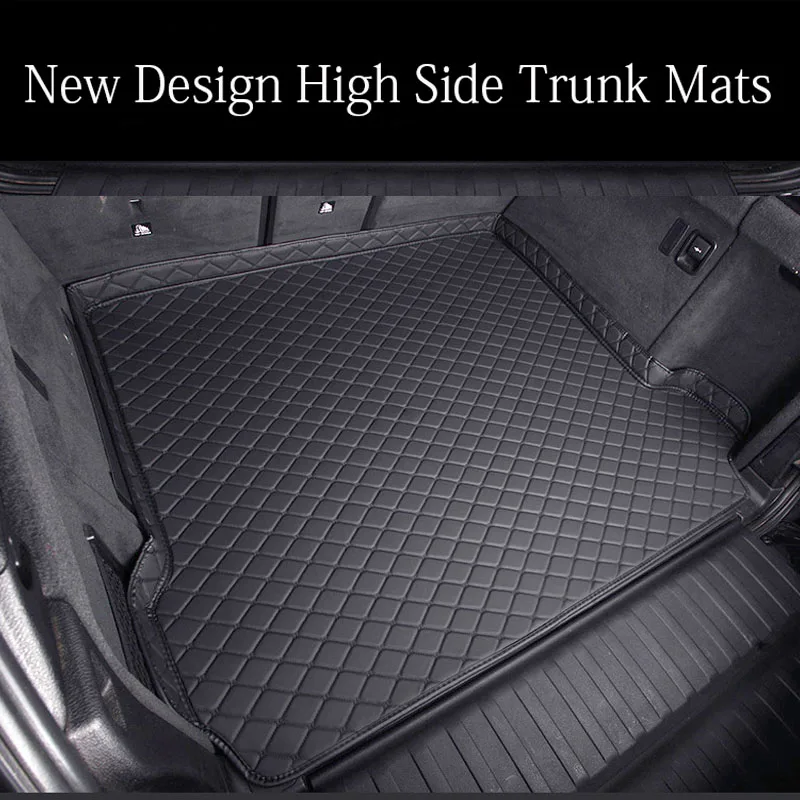 

Leather Car Trunk Mats Fit LHD/RHD For Volkswagen VW Magotan 2007-2011 Year Custom Automobile Carpet Cover Car Accessories