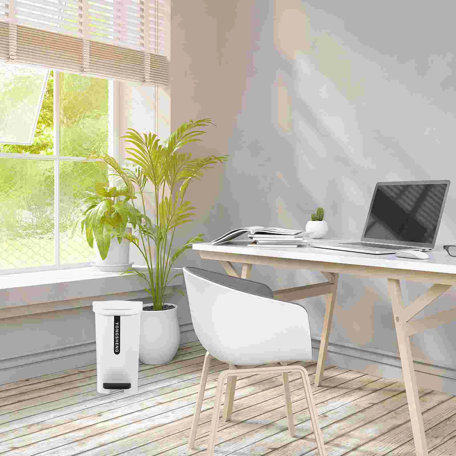 Slim Trash Can Foot Pedal 10L Step-On Garbage Bin Kitchen Waste Bin Plastic Can White
Slim Trash Can Foot Pedal 10L Step-On Garbage Bin Kitchen Waste Bin Plastic Can White