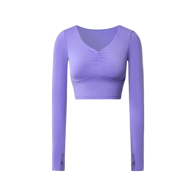 Autumn and Winter New Nude Feel Waist Shrinking Yoga Dress Fashion Casual Versatile Running Sports Fitness Top Long Sleeve Women
Autumn and Winter New Nude Feel Waist Shrinking Yoga Dress Fashion Casual Versatile Running Sports Fitness Top Long Sleeve Women