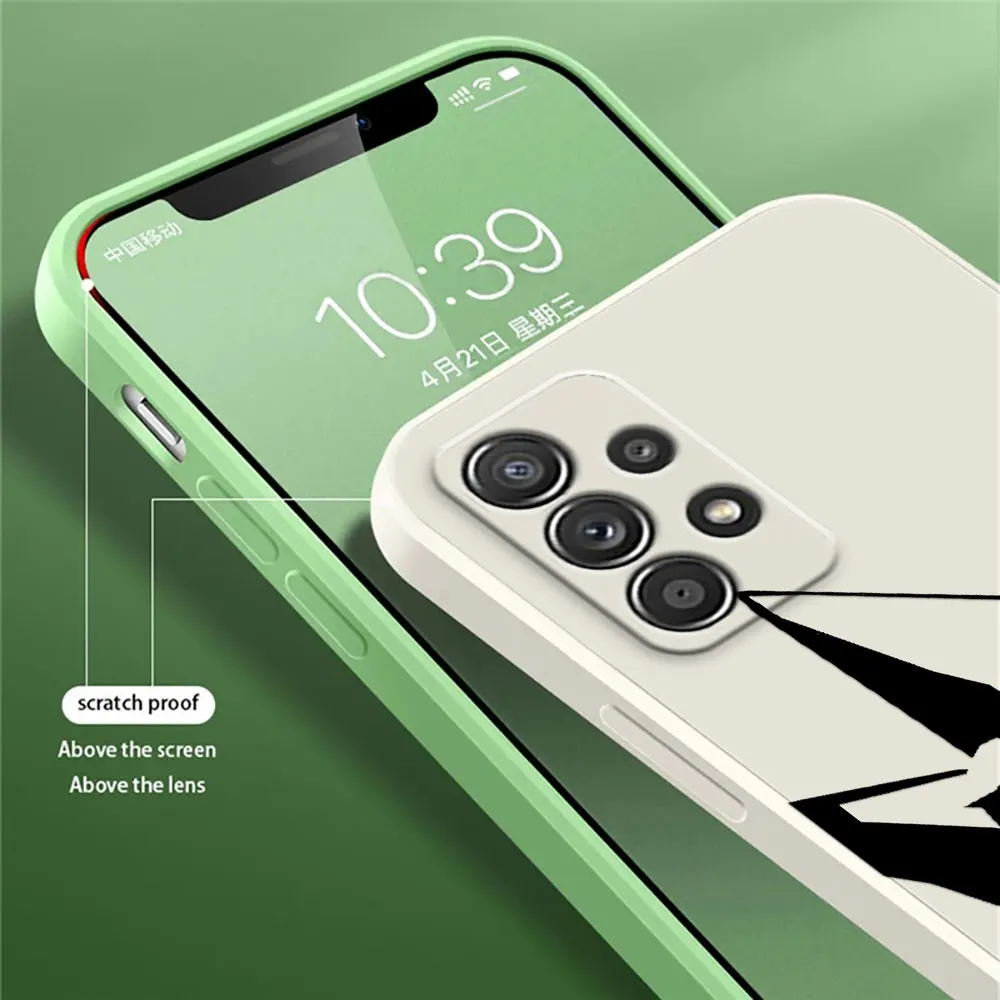 Line Pokemons Cartoon A56 Case For Samsung Galaxy A55 A54 A53 A36 A35 A34 A52 A72 A32 A51 A26 A56 5G Square Silicone Phone Cover Line Pokemons Cartoon A56 Case For Samsung Galaxy A55 A54 A53 A36 A35 A34 A52 A72 A32 A51 A26 A56 5G Square Silicone Phone Cover