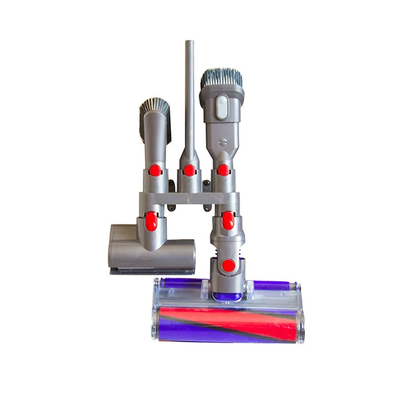 Держатель для пылесоса Dyson V7 V8, настенный аксессуар, стойка-органайзер, запчасти, подставка для кистей
Держатель для пылесоса Dyson V7 V8, настенный аксессуар, стойка-органайзер, запчасти, подставка для кистей