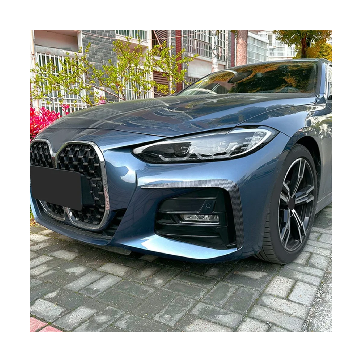 Car Carbon Fiber ABS Front Fog Light Trim Bezel Cover Trim Stickers for BMW 4 Series G22 G23 G26 M Sport 2020-2023
Car Carbon Fiber ABS Front Fog Light Trim Bezel Cover Trim Stickers for BMW 4 Series G22 G23 G26 M Sport 2020-2023