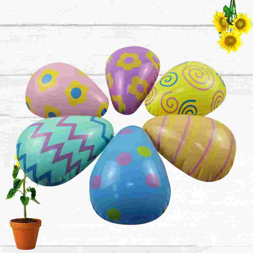 DIY Easter Eggs PVC Balloon Kids Birthday Balloon Easter Egg Toy Inflatable Eggs Children'S Toys Decorations Random Style 
DIY Easter Eggs PVC Balloon Kids Birthday Balloon Easter Egg Toy Inflatable Eggs Children'S Toys Decorations Random Style