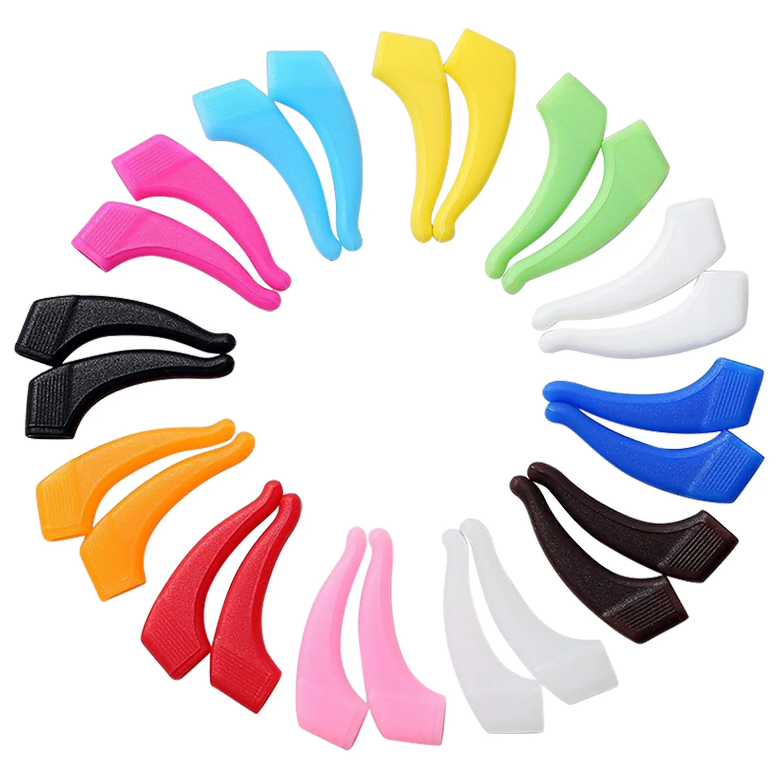 2022 10pairs/set Glasses Anti-slip Cover Silicone Ear Hook Anti-Slip Holder for Sunglasses Eyeglass Leg Temple Tips Colorful L*5
2022 10pairs/set Glasses Anti-slip Cover Silicone Ear Hook Anti-Slip Holder for Sunglasses Eyeglass Leg Temple Tips Colorful L*5