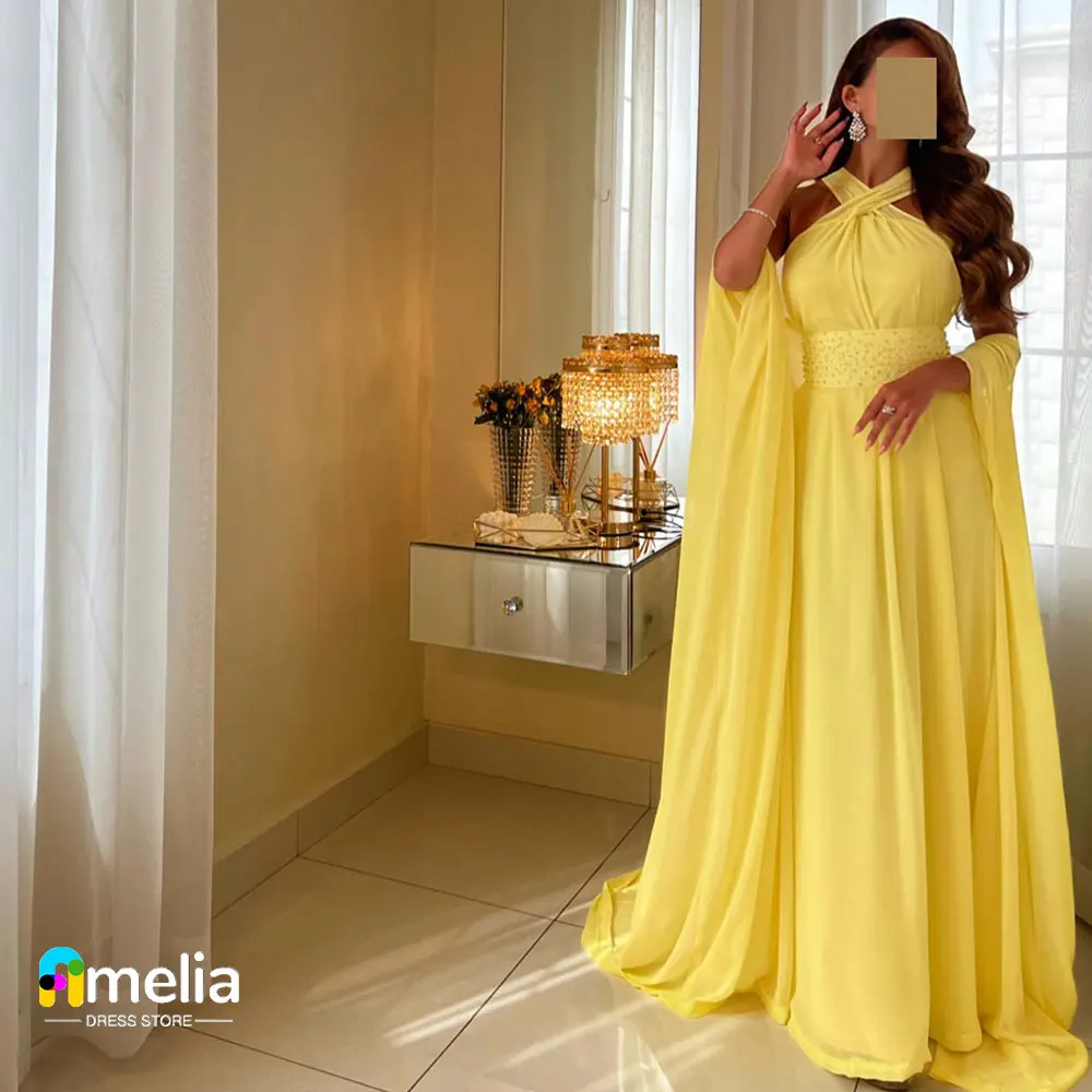 Amelia Prom Dress Shawl Sleeves With Split Floor Length Evening Dress Women Wedding Party Formal Gowns Arabia2023
Amelia Prom Dress Shawl Sleeves With Split Floor Length Evening Dress Women Wedding Party Formal Gowns Arabia2023
