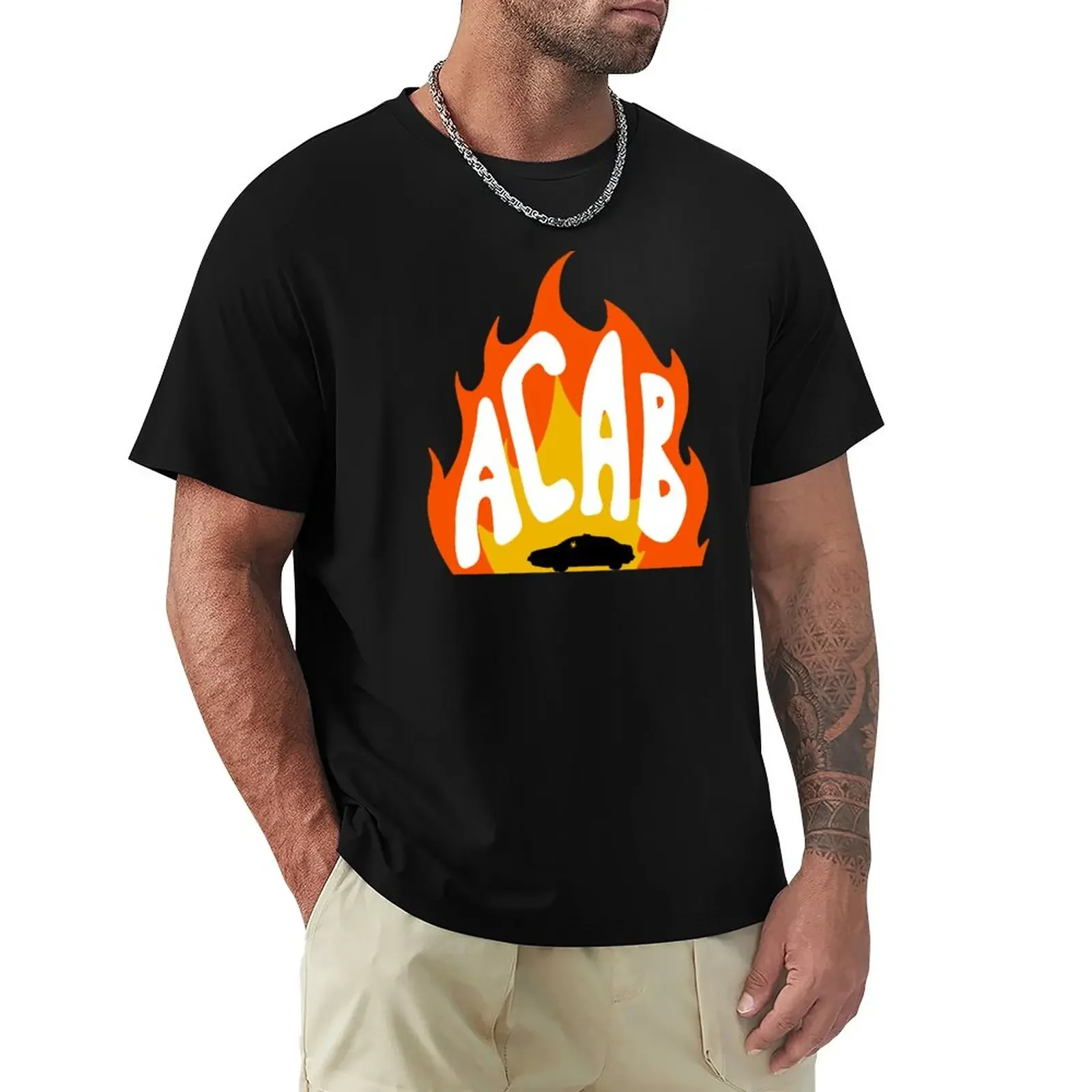 ACAB Fire T-Shirt boys white t shirts Aesthetic clothing funny t shirts workout shirts for men
ACAB Fire T-Shirt boys white t shirts Aesthetic clothing funny t shirts workout shirts for men