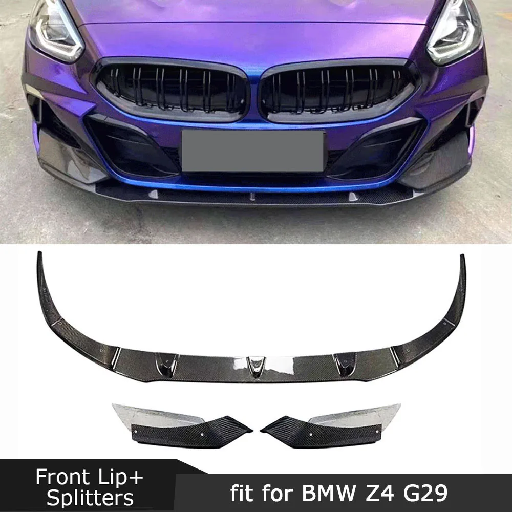Carbon Fiber Front Bumper Lip Splitter for BMW Z4 G29 M Sport 2019 2020 2021 Rear Faps Apron Canard
Carbon Fiber Front Bumper Lip Splitter for BMW Z4 G29 M Sport 2019 2020 2021 Rear Faps Apron Canard