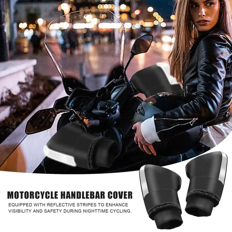 Motorcycle Handlebar Muffs Waterproof Handlebar Mitts Snowmobile Motorcycle Gloves Winter Thermal E-Bike Cycling MotorbikeGloves
Motorcycle Handlebar Muffs Waterproof Handlebar Mitts Snowmobile Motorcycle Gloves Winter Thermal E-Bike Cycling MotorbikeGloves
