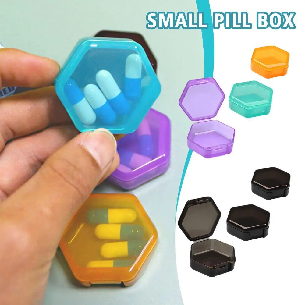 3 Pcs Small Pill Box Daily Mini Pill Organizer Pocket Travel Portable Medicine Storage Box
3 Pcs Small Pill Box Daily Mini Pill Organizer Pocket Travel Portable Medicine Storage Box