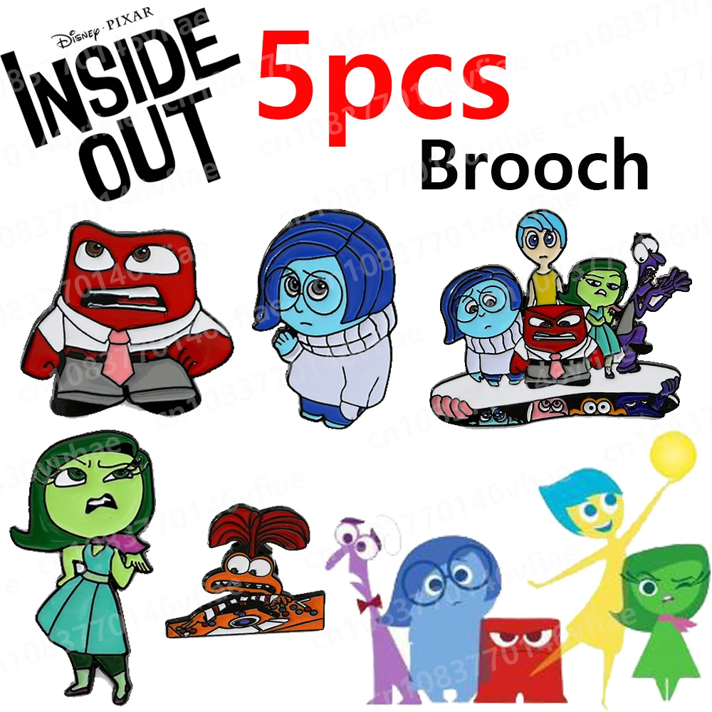 5 Pcs Inside Out 2 Anime Cartoon New Lapel Pin Acrylic Brooches Handmade Epoxy Jewelry Joy Sadness Anger Shirt Bag Badge Gift
5 Pcs Inside Out 2 Anime Cartoon New Lapel Pin Acrylic Brooches Handmade Epoxy Jewelry Joy Sadness Anger Shirt Bag Badge Gift