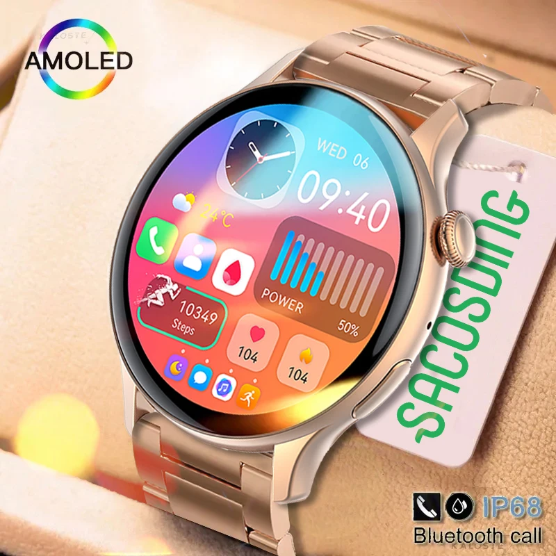 2024 Bluetooth Call Ladies Smart Watch Men AMOLED 466*466 HD Screen Always Display Watches Custom Dial NFC SmartWatch For Xiaomi
2024 Bluetooth Call Ladies Smart Watch Men AMOLED 466*466 HD Screen Always Display Watches Custom Dial NFC SmartWatch For Xiaomi