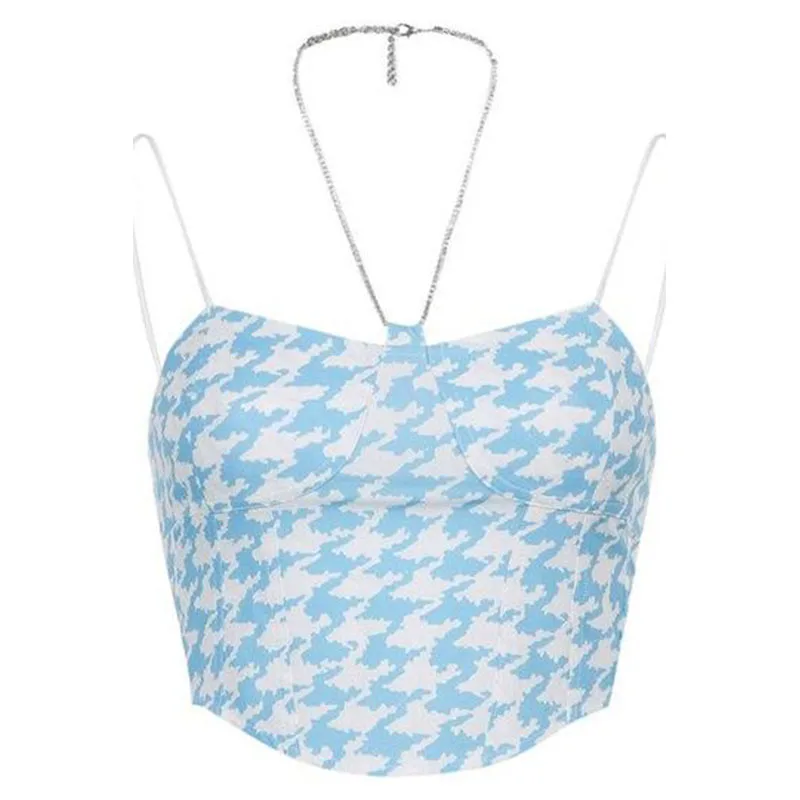 Sexy navel padded women's vest Korean version printed slender
Sexy navel padded women's vest Korean version printed slender