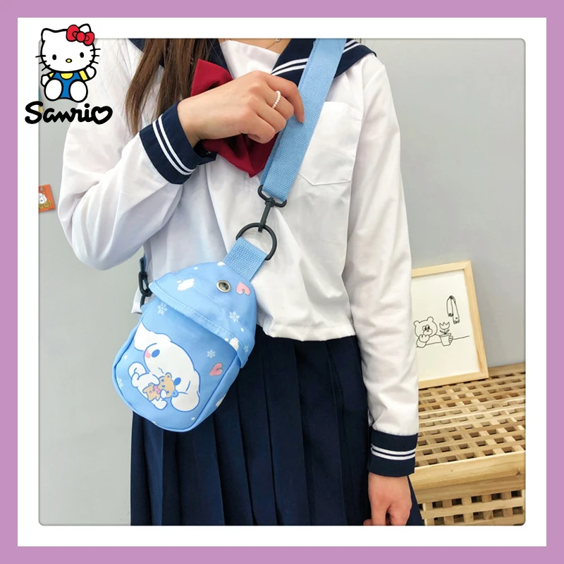 Kawaii Sanrio Bagpack Cinnamoroll Messenger Bag My Melody Crossbody Kuromi Canvas Backpack Hello Kitty Shoulder Bags Gift Girl
Kawaii Sanrio Bagpack Cinnamoroll Messenger Bag My Melody Crossbody Kuromi Canvas Backpack Hello Kitty Shoulder Bags Gift Girl