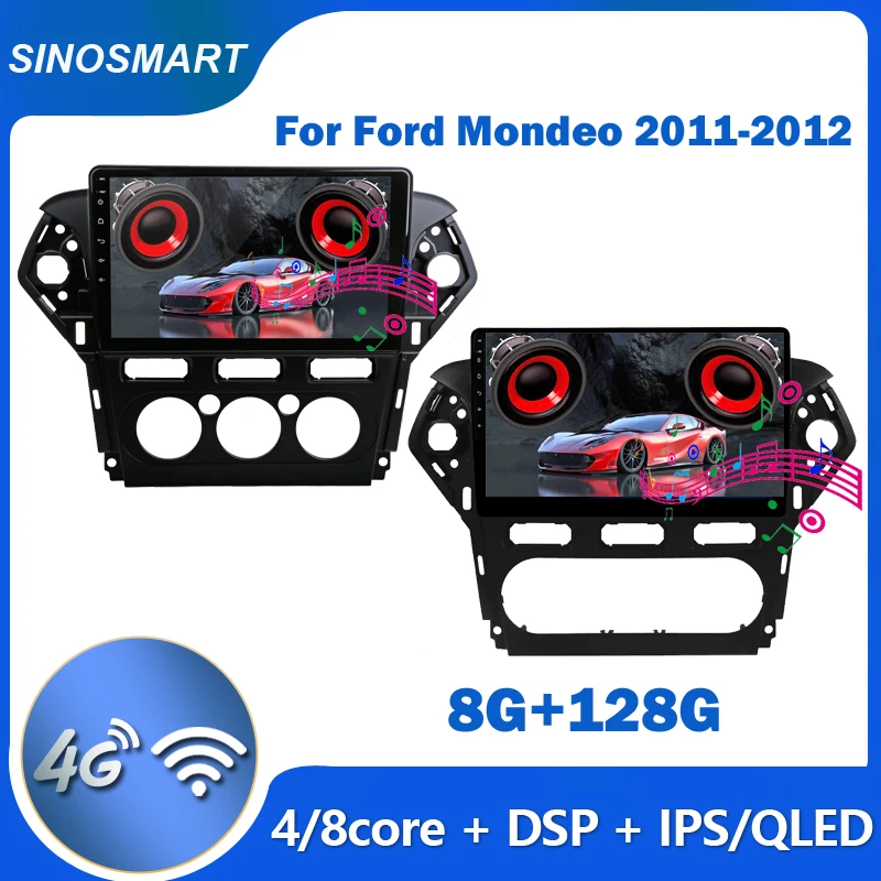 Sinosmart Car Multimedia Stereo Player for Ford Mondeo 2011 2012 2.5D QLED Screen 8 Core,DSP
Sinosmart Car Multimedia Stereo Player for Ford Mondeo 2011 2012 2.5D QLED Screen 8 Core,DSP