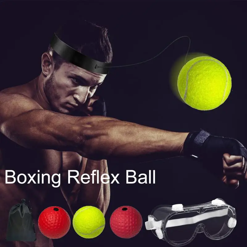 Boxing Reflex Ball Set Wearable Speed Training Punching Ball Set With Elastic Headband Reaction Trainer Improve Reaction
Boxing Reflex Ball Set Wearable Speed Training Punching Ball Set With Elastic Headband Reaction Trainer Improve Reaction