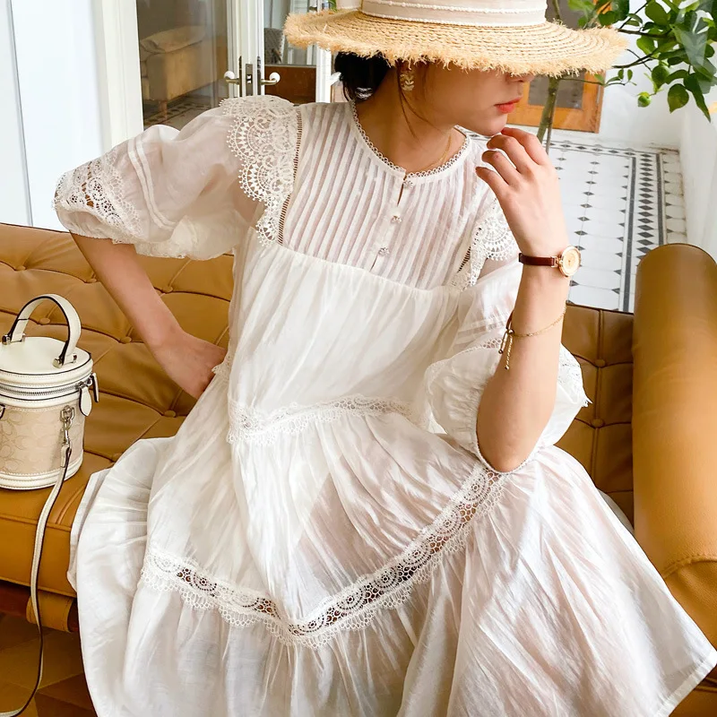 Sweet Party Dress Women White Dresses Knee Length Maxi Lace Big Hem Sexy Club Night Feminino Vacation Casual Vestidos Wedding
Sweet Party Dress Women White Dresses Knee Length Maxi Lace Big Hem Sexy Club Night Feminino Vacation Casual Vestidos Wedding