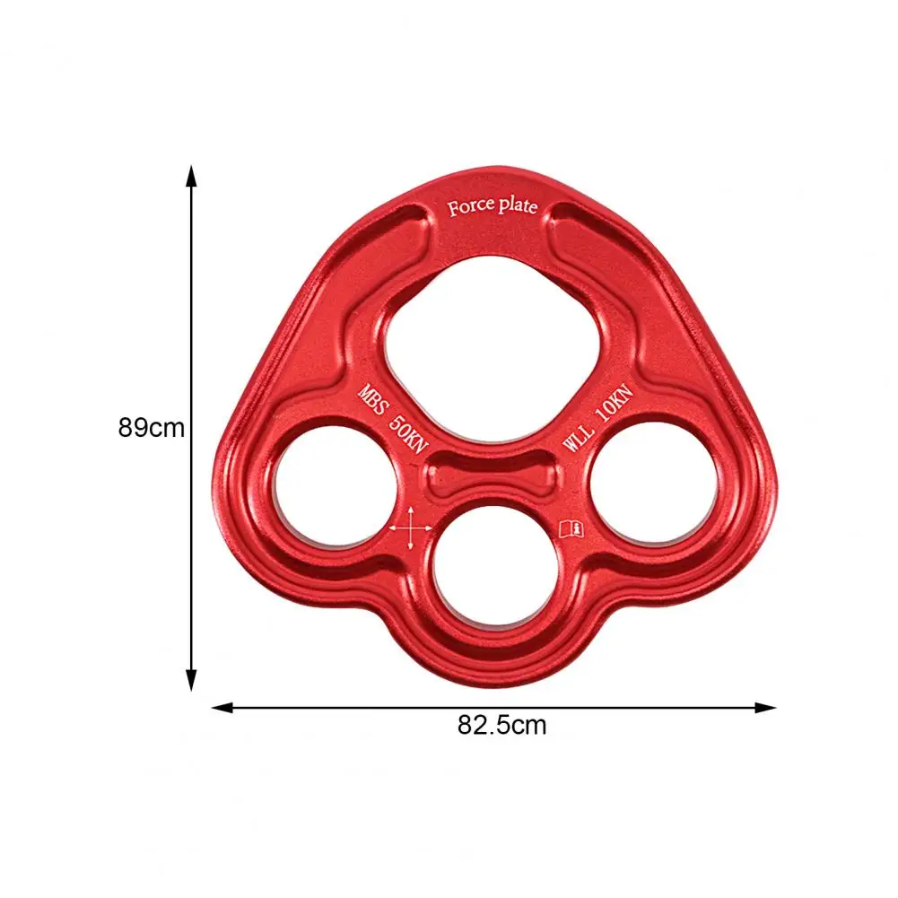 Paw Descender Plate Durable Descender Plate Wear-resistant Climbing Gear 4 Holes Paw Rigging Plate Strong Load Bearing
Paw Descender Plate Durable Descender Plate Wear-resistant Climbing Gear 4 Holes Paw Rigging Plate Strong Load Bearing