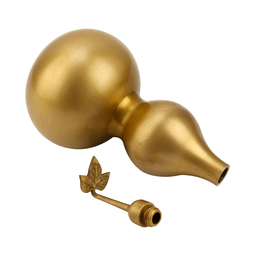 Hulu Pure Copper Gourd Home Ornament Calabash Model Creative Desktop Adornment Decor
Hulu Pure Copper Gourd Home Ornament Calabash Model Creative Desktop Adornment Decor