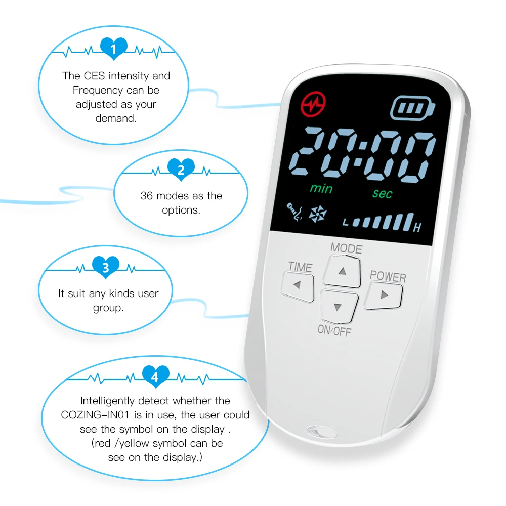 

Sleep Aid Massage Device Microcurrent Pulse Hypnosis Relax Relieve Mental Anti anxiety Insomnia Sleeping Machine