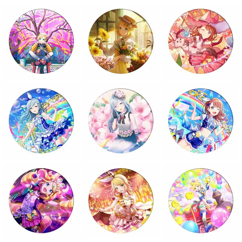 Project SEKAI MORE MORE JUMP Cosplay Badges Hanasato Minori Brooch Kiritani Haruka Jewelry Pin Collection Breastpin for Backpack
Project SEKAI MORE MORE JUMP Cosplay Badges Hanasato Minori Brooch Kiritani Haruka Jewelry Pin Collection Breastpin for Backpack