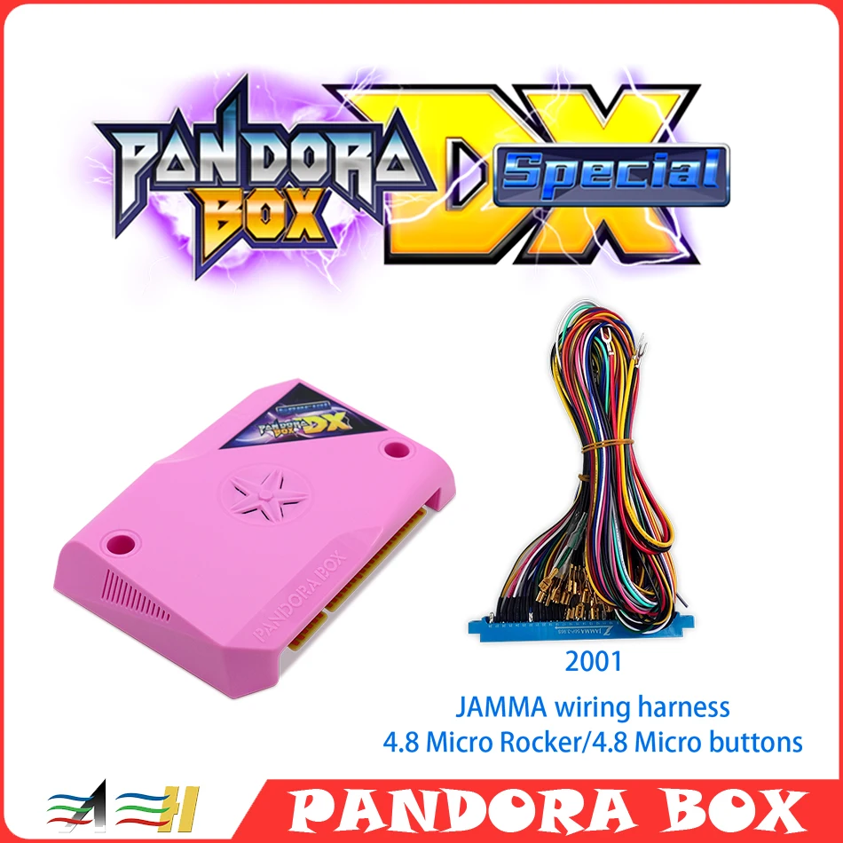 

A Pandora Box DX Special arcade 5018 in 1 JAMMA board CRT CGA VGA HDMI-compatible have 3P 4P High score record 3D tekken Support