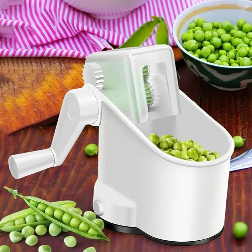 Hand Crank Pea Sheller Manual Bean Pea Peeler Slip-Resistant Stable Hand Rolling Resistant Silicone Ring Bean Sheller Kitchen
Hand Crank Pea Sheller Manual Bean Pea Peeler Slip-Resistant Stable Hand Rolling Resistant Silicone Ring Bean Sheller Kitchen