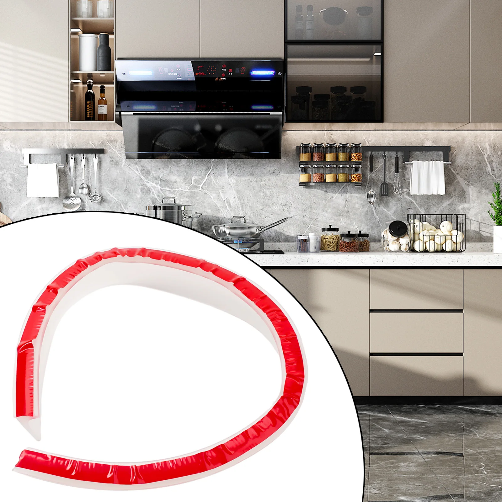 Bathroom Retention Water Barrier Strip Self-Adhesive Silicone Water Stopper Dry &Wet Separation Shower Dam Barrier Seal Strip
Bathroom Retention Water Barrier Strip Self-Adhesive Silicone Water Stopper Dry &Wet Separation Shower Dam Barrier Seal Strip