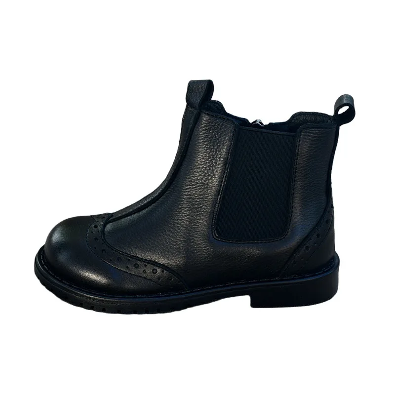 MODX Autumn and Winter Children's Boots Genuine Leather Boys Riding Boots Girls Short Boots Soft Cowhide Kids Shoes Size 23-36
MODX Autumn and Winter Children's Boots Genuine Leather Boys Riding Boots Girls Short Boots Soft Cowhide Kids Shoes Size 23-36
