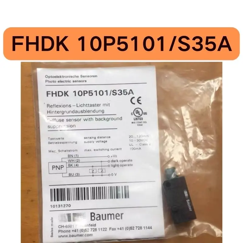 

New sensor FHDK 10P5101/S35A in stock for quick delivery