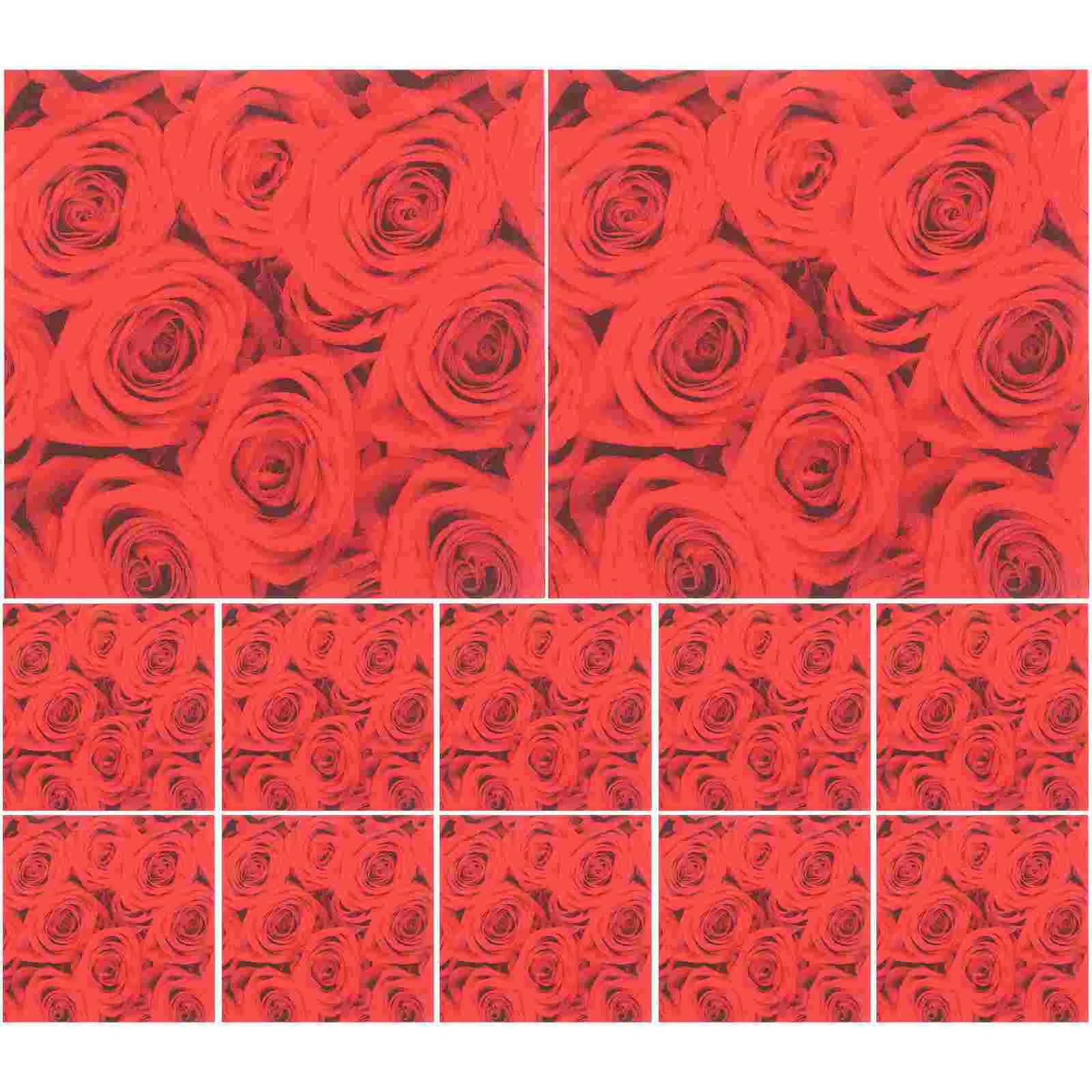 20 Sheets 33x33cm Red Rose Printing Napkin Disposable Paper Napkins Party Supplies for Valentine's Day
20 Sheets 33x33cm Red Rose Printing Napkin Disposable Paper Napkins Party Supplies for Valentine's Day