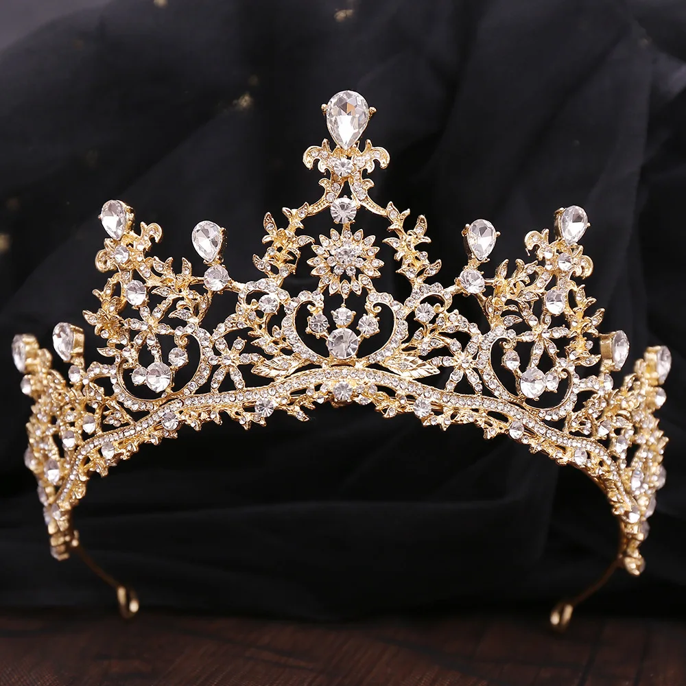 Princess Bride Crown Wedding Dress Dinner Crown Hair Accessories Baroque Women's Best Commemorate Gift
Princess Bride Crown Wedding Dress Dinner Crown Hair Accessories Baroque Women's Best Commemorate Gift