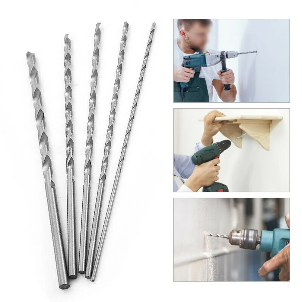 HSS Drill Bits 2.5/3.5/4.5/5.5/6.5mm Extra Long Twist Metal Bits 160 200 250 300mm Hole Plastic Wood Hole Opener Drill Bits
HSS Drill Bits 2.5/3.5/4.5/5.5/6.5mm Extra Long Twist Metal Bits 160 200 250 300mm Hole Plastic Wood Hole Opener Drill Bits