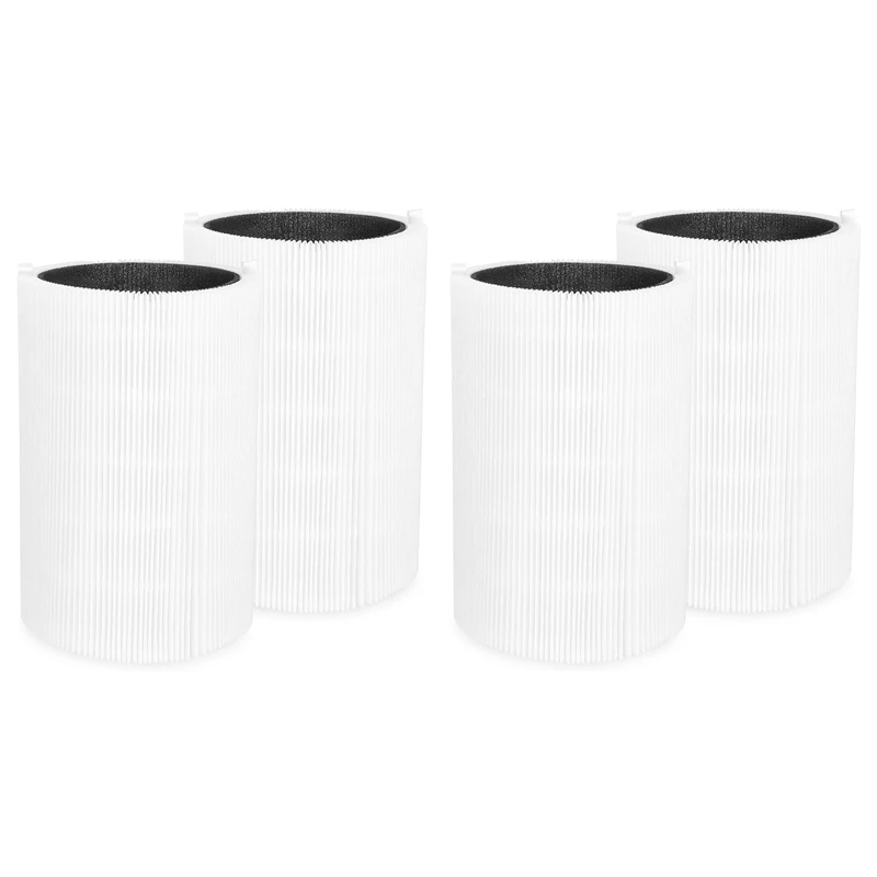 

Top Deals 4 Packs Of Blue Pure 411 Replacement Filters For Blueair Blue Pure 411, 411+ & MINI Air Purifiers