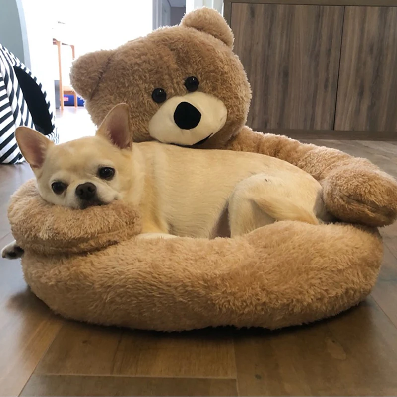 Super Soft Pet Bed Winter Warm Cute Bear Hug Cat Sleeping Mat Plush Large Puppy Dogs Cushion Sofa Comfort Pet Supplies
Super Soft Pet Bed Winter Warm Cute Bear Hug Cat Sleeping Mat Plush Large Puppy Dogs Cushion Sofa Comfort Pet Supplies