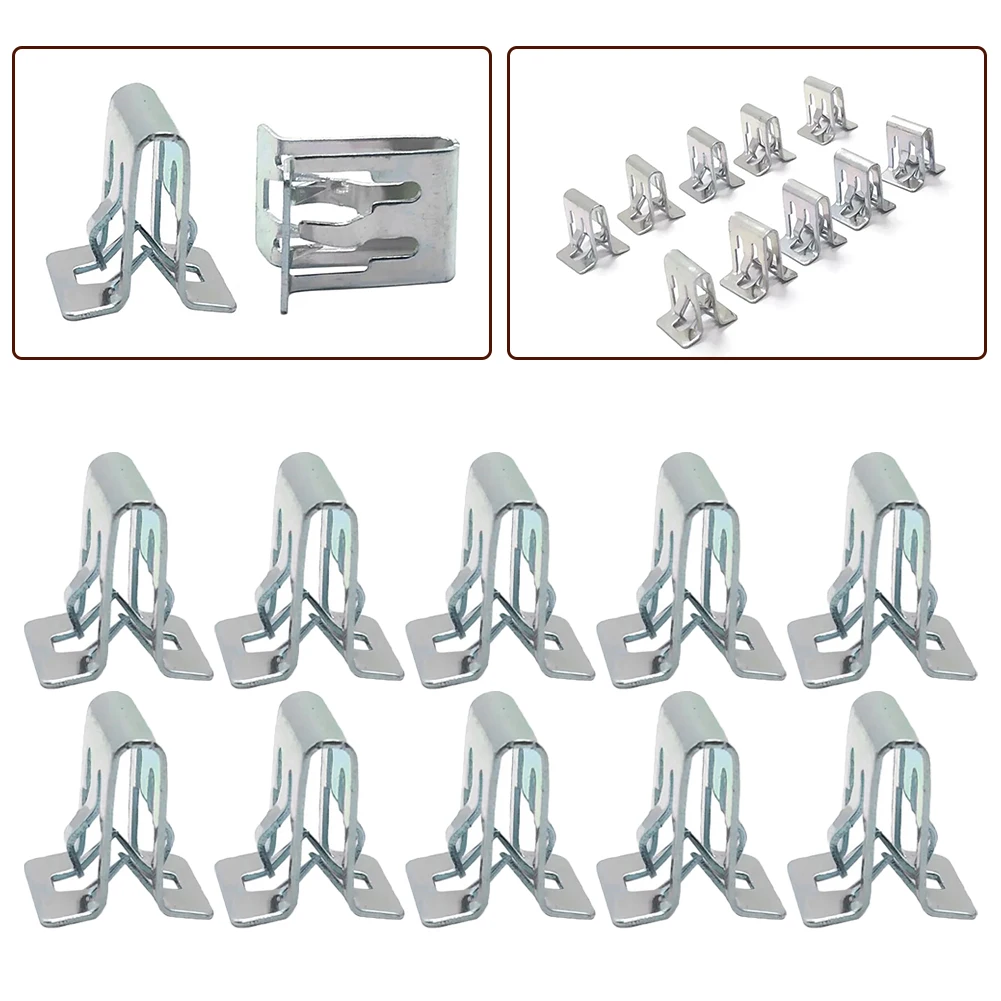 10Pcs Metal Retainer Clip Car Dashboards DVD CD Panel Plate Fixed Clip Buckle Snaps Fastener Clip Fastener Accessories Universal
10Pcs Metal Retainer Clip Car Dashboards DVD CD Panel Plate Fixed Clip Buckle Snaps Fastener Clip Fastener Accessories Universal