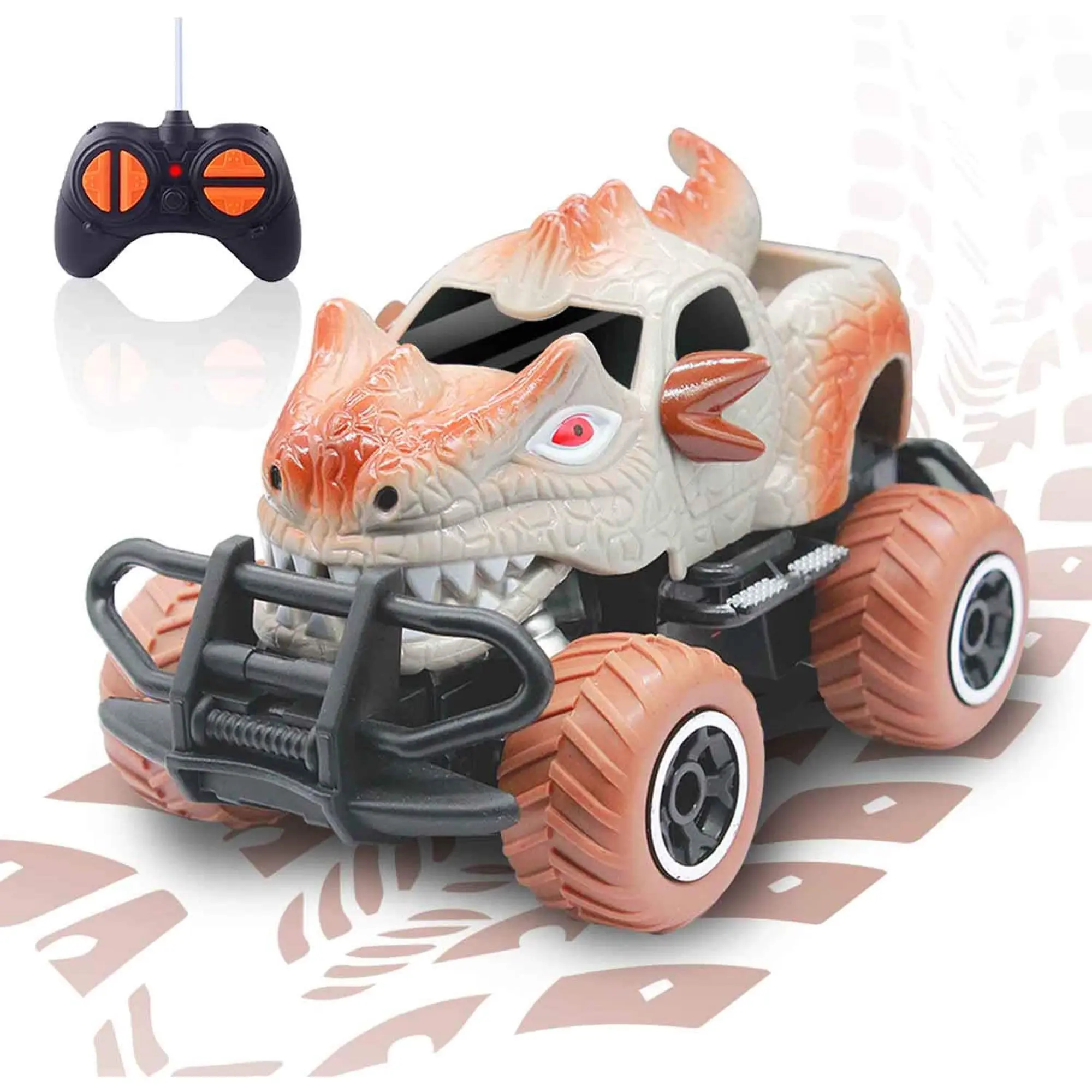 Toy Dinosaur RC Cars 1/43 Scale 27MHz Toy Dinosaur RC Cars, 9mph Max Speed, Monster Truck for Toddlers Birthday Gifts
Toy Dinosaur RC Cars 1/43 Scale 27MHz Toy Dinosaur RC Cars, 9mph Max Speed, Monster Truck for Toddlers Birthday Gifts