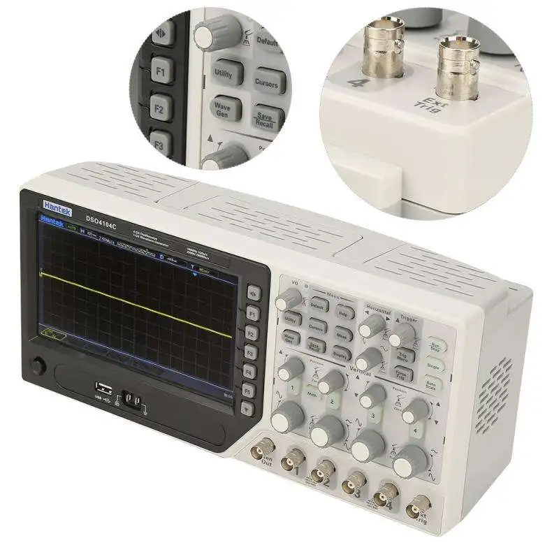 1 Dso4104c 1gs/s 12bit Настольный 4-канальный осциллограф 100mhz Usb цифровой осциллограф
1 Dso4104c 1gs/s 12bit Настольный 4-канальный осциллограф 100mhz Usb цифровой осциллограф