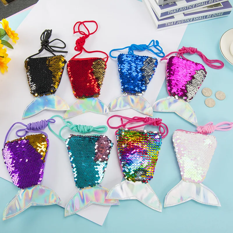 Women Mermaid Tail Sequins Coin Purse Girls Crossbody Bags Sling Money Change Card Holder Wallet Purse Bag Pouch For Kids Gifts
Women Mermaid Tail Sequins Coin Purse Girls Crossbody Bags Sling Money Change Card Holder Wallet Purse Bag Pouch For Kids Gifts