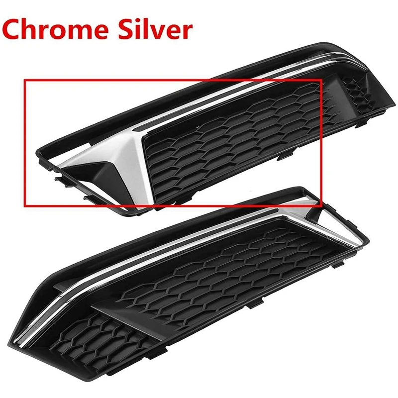 Car Front Fog Light Grill Grille Lamp Cover Honeycomb Hex For - A4 B9 S-Line S4 2016-2018 8W0807681K 8W0807682K
Car Front Fog Light Grill Grille Lamp Cover Honeycomb Hex For - A4 B9 S-Line S4 2016-2018 8W0807681K 8W0807682K