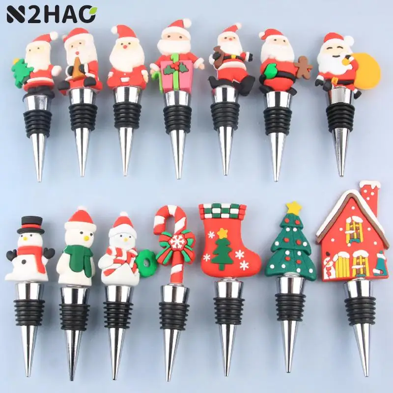 1PC Christmas Series Wine Stopper Bar Party Decoration Snowman Shape Fresh-keeping Wine Champagne Stopper Bar Accessories
1PC Christmas Series Wine Stopper Bar Party Decoration Snowman Shape Fresh-keeping Wine Champagne Stopper Bar Accessories