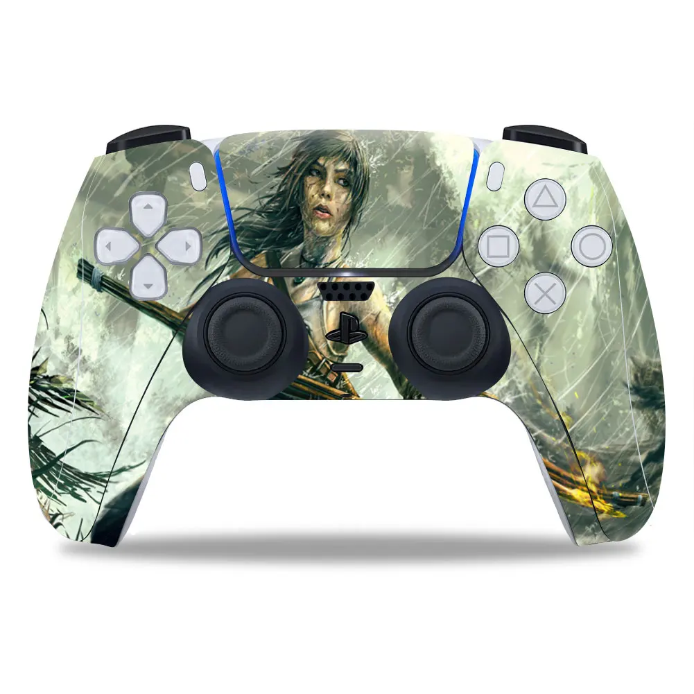 For PS5/Playstation 5 Tomb Raider Controller PVC Skin Vinyl Sticker Decal Cover Dustproof Protective Sticker 1 PCS
For PS5/Playstation 5 Tomb Raider Controller PVC Skin Vinyl Sticker Decal Cover Dustproof Protective Sticker 1 PCS