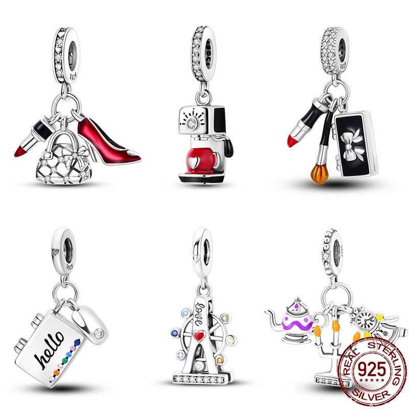 Fit Pandora 925 Original Bracelet 925 Sterling Silver Love Ferris Wheel Charms Beads For Women Fashion DIY Jewelry Gifts Making
Fit Pandora 925 Original Bracelet 925 Sterling Silver Love Ferris Wheel Charms Beads For Women Fashion DIY Jewelry Gifts Making
