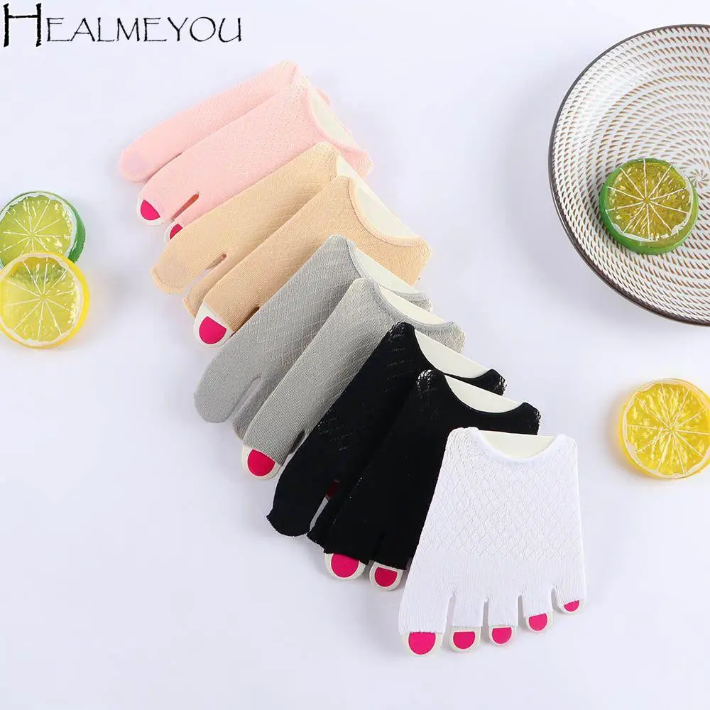 Breathable Elastic Non-slip Summer Women Cotton Half Palm Socks Open Toe Socks Sock Slippers 
Breathable Elastic Non-slip Summer Women Cotton Half Palm Socks Open Toe Socks Sock Slippers