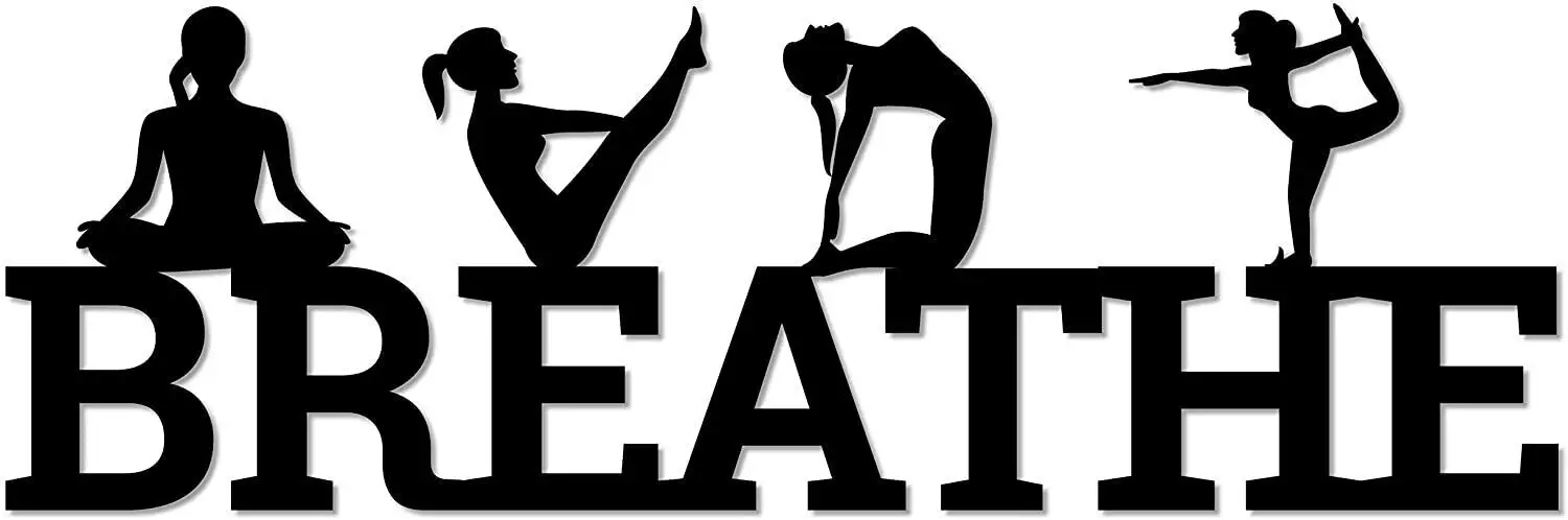Breathe With Yoga Poses Metal Wall Sign - Metal Home Decor Metal Art Wall Sign Living Room/Home Decoration
Breathe With Yoga Poses Metal Wall Sign - Metal Home Decor Metal Art Wall Sign Living Room/Home Decoration