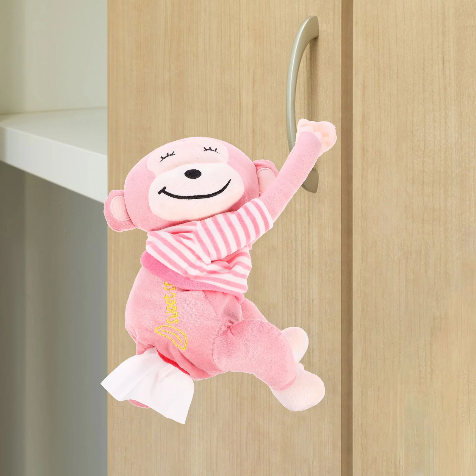 Pipi Monkey Tissue Box Plush Paper Towel Holder Napkin Stuffed Case Cover Pp Cotton Cartoon Vehicle Dispenser
Pipi Monkey Tissue Box Plush Paper Towel Holder Napkin Stuffed Case Cover Pp Cotton Cartoon Vehicle Dispenser