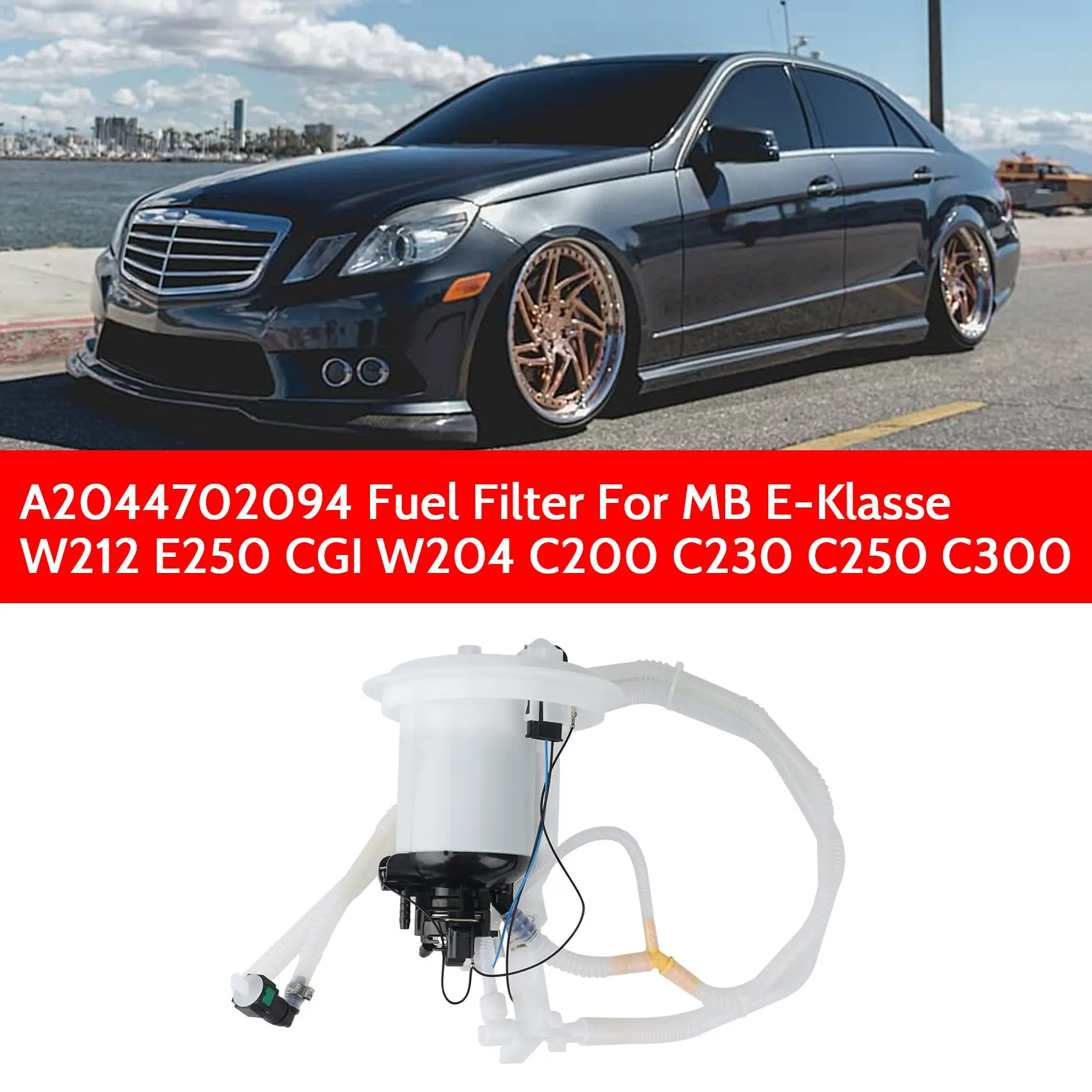 Car Fuel Tank Pump Assembly for Mercedes Benz E-class W212 E250 CGI W204 C200 C230 C250 C300 A2044702094
Car Fuel Tank Pump Assembly for Mercedes Benz E-class W212 E250 CGI W204 C200 C230 C250 C300 A2044702094