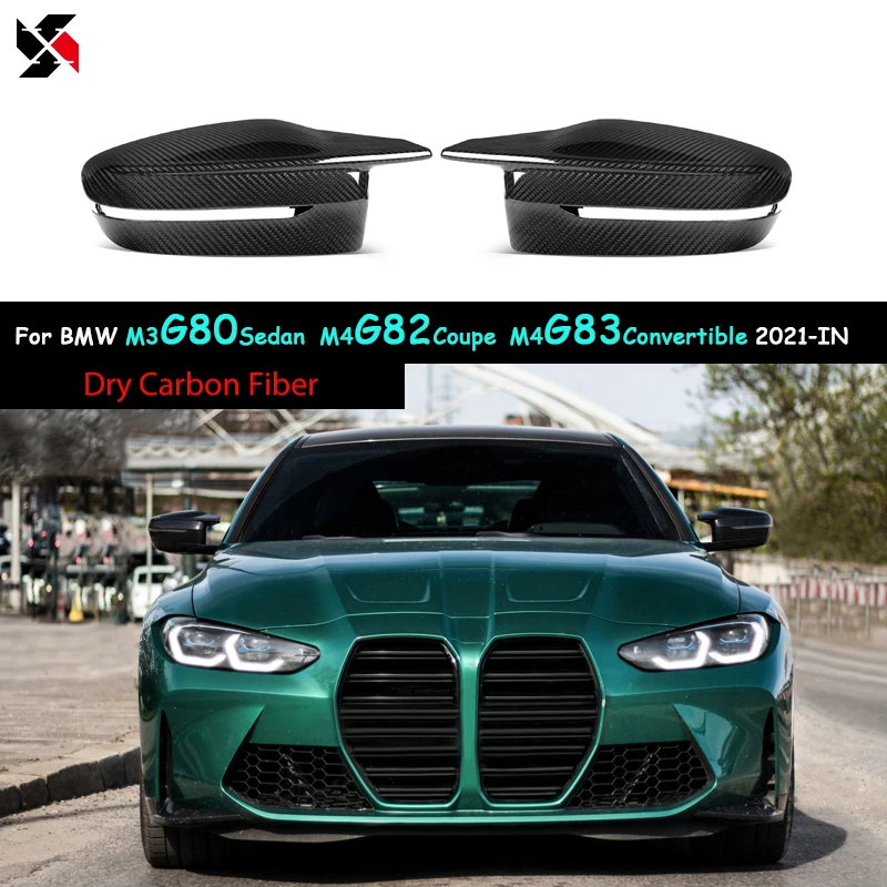 For BMW M3 G80 M4 G82 G83 2021-IN LHD RHD Car Tuning Dry Carbon Fiber Rearview Side-Door Wing Mirror Caps Replacement OEM Style
For BMW M3 G80 M4 G82 G83 2021-IN LHD RHD Car Tuning Dry Carbon Fiber Rearview Side-Door Wing Mirror Caps Replacement OEM Style