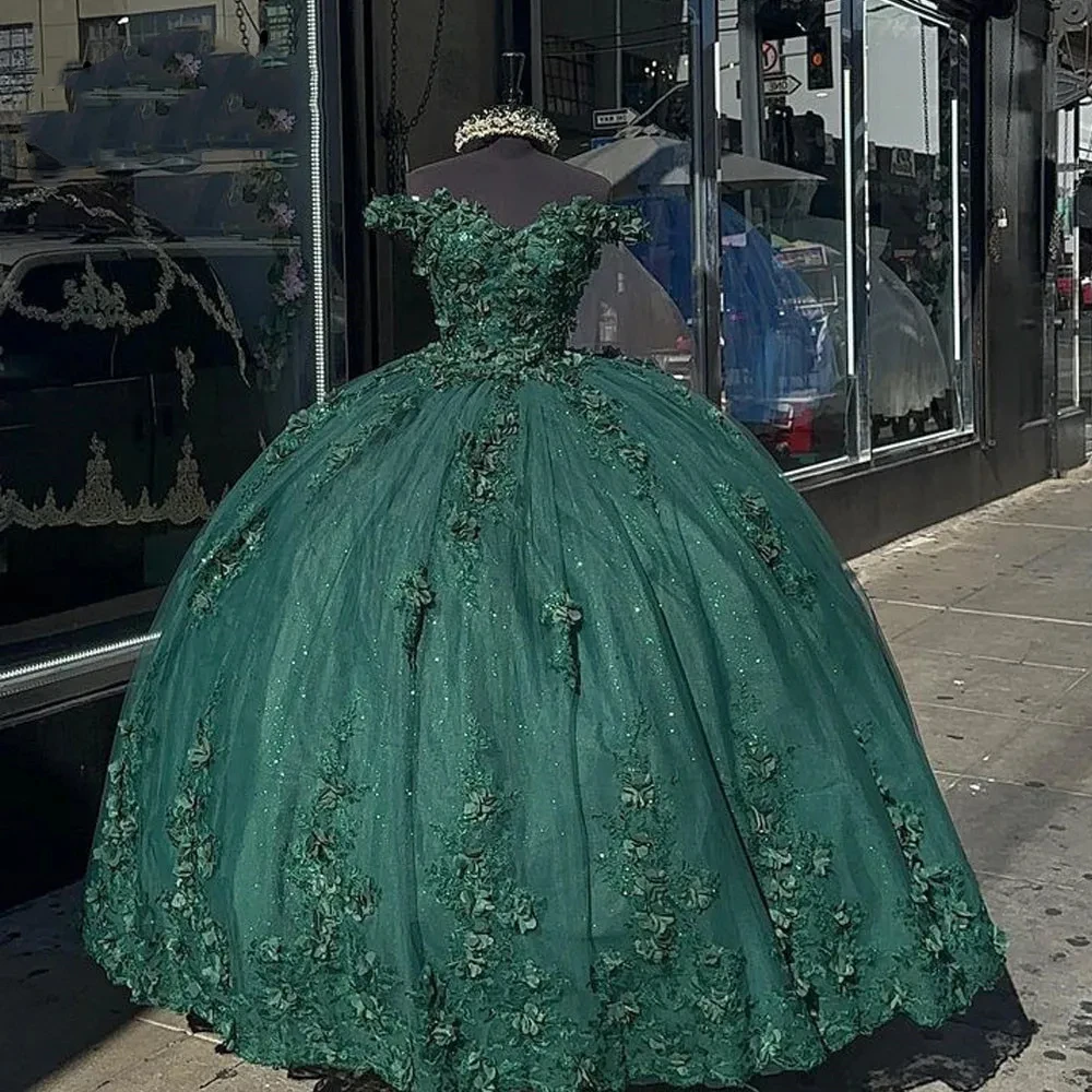 Изумрудно-зеленые платья Quinceanera с открытыми плечами 2024 женское платье с искусственным жемчугом 16, платье для 15 лет
Изумрудно-зеленые платья Quinceanera с открытыми плечами 2024 женское платье с искусственным жемчугом 16, платье для 15 лет