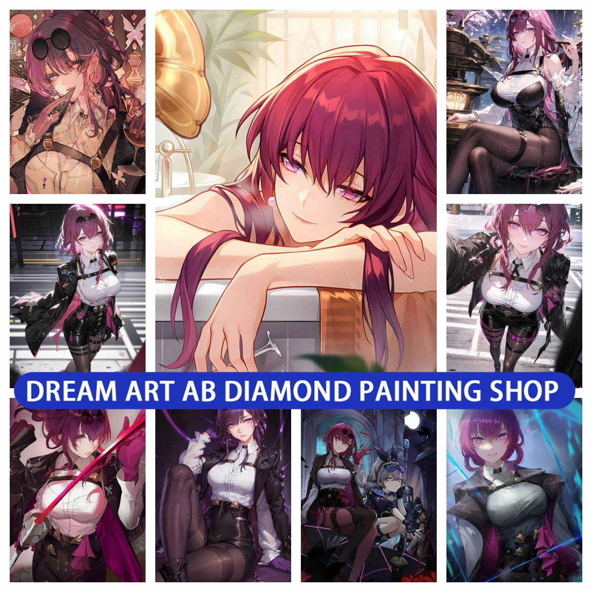 Honkai Star Rail Kafka Video Game DIY AB Diamond Painting Honkai3 Genshin Impact Photo Mosaic Art Cross Stitch Home Decor Gift
Honkai Star Rail Kafka Video Game DIY AB Diamond Painting Honkai3 Genshin Impact Photo Mosaic Art Cross Stitch Home Decor Gift